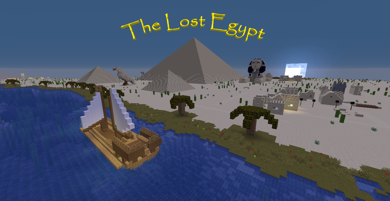 Unduh The Lost Egypt untuk Minecraft 1.16.3